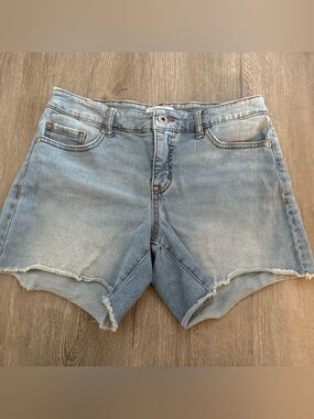 sofia by sofia vergara Light Blue Denim Cutoff Shorts